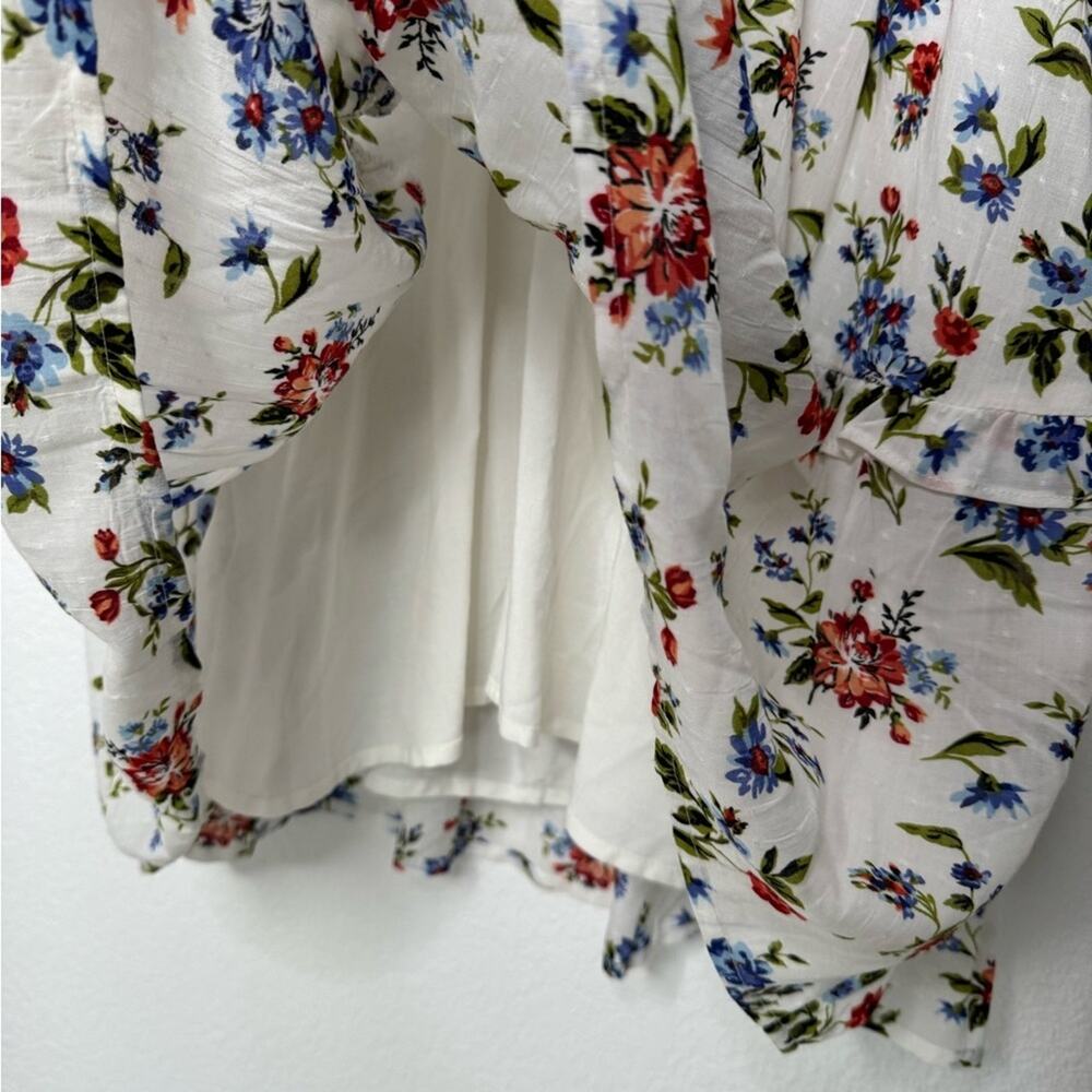 Good Hart Womens Tarpon Spring Knee Dress Size Medium Cottagecore Tea Graduation - Picture 7 of 10